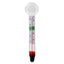 Aquatop GT-001 glass thermometer with suction cup, showing the green safe temperature zone