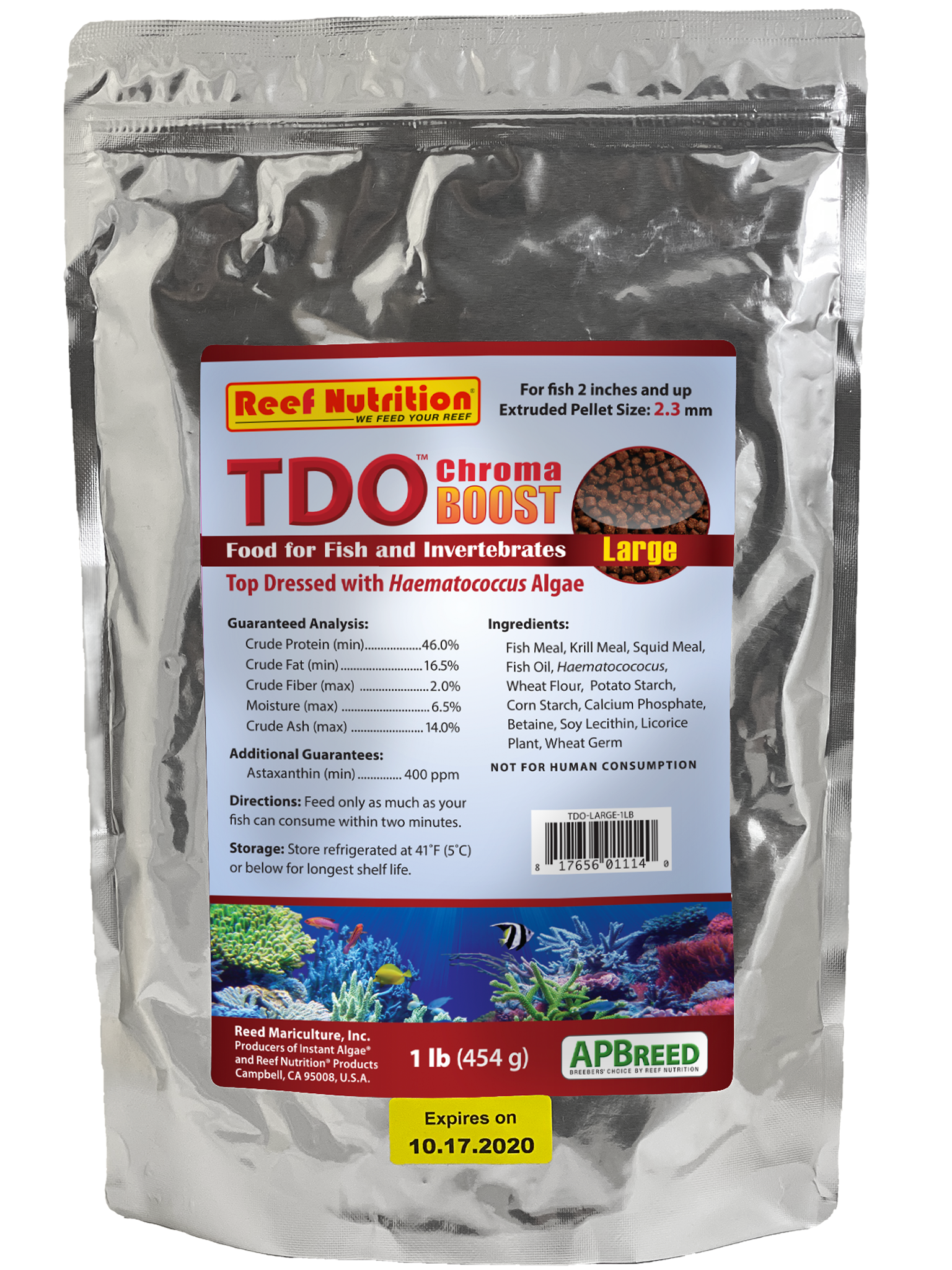 TDO Chroma BOOST Large EP2 1 lb bottle