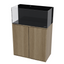 Tideline AIO 47G Lagoon aquarium on Natural Artika cabinet stand
