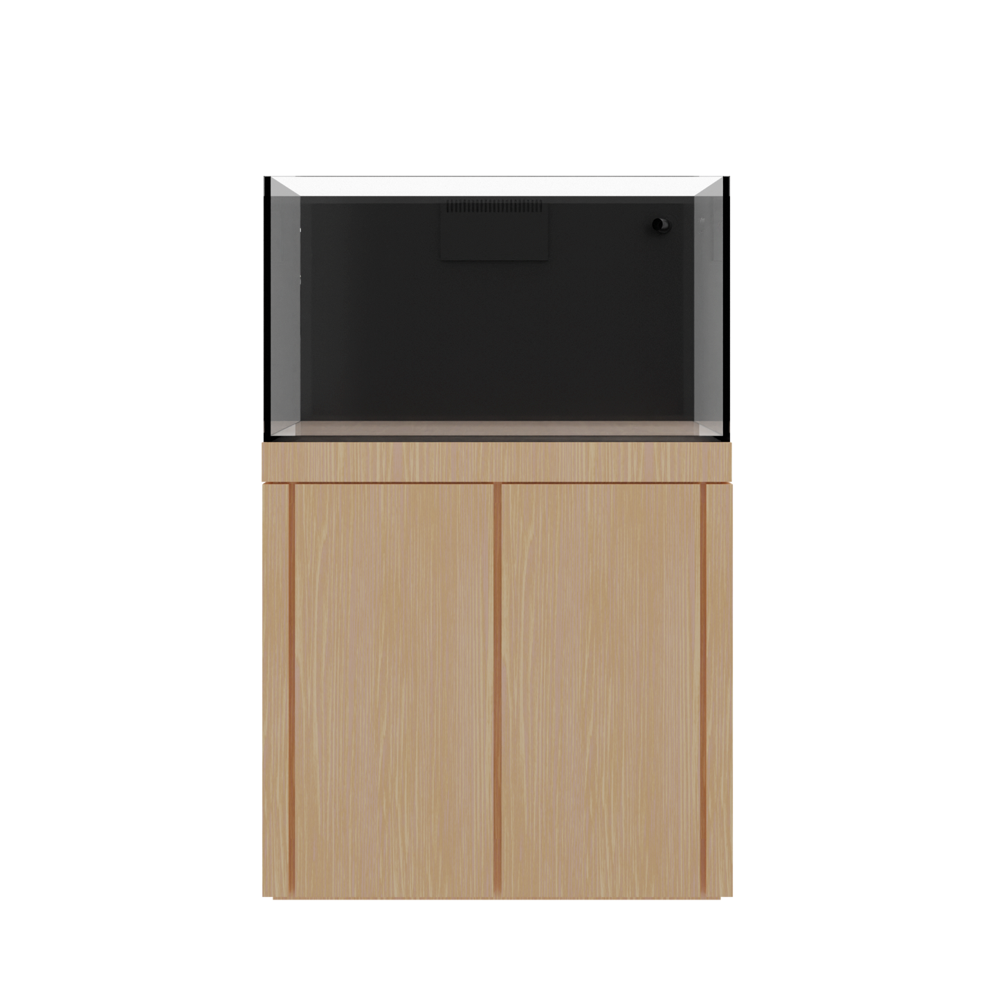 Tideline Crystaline G2 Reef External 36x20 rimless 65-gallon reef aquarium on Unfinished cabinet stand