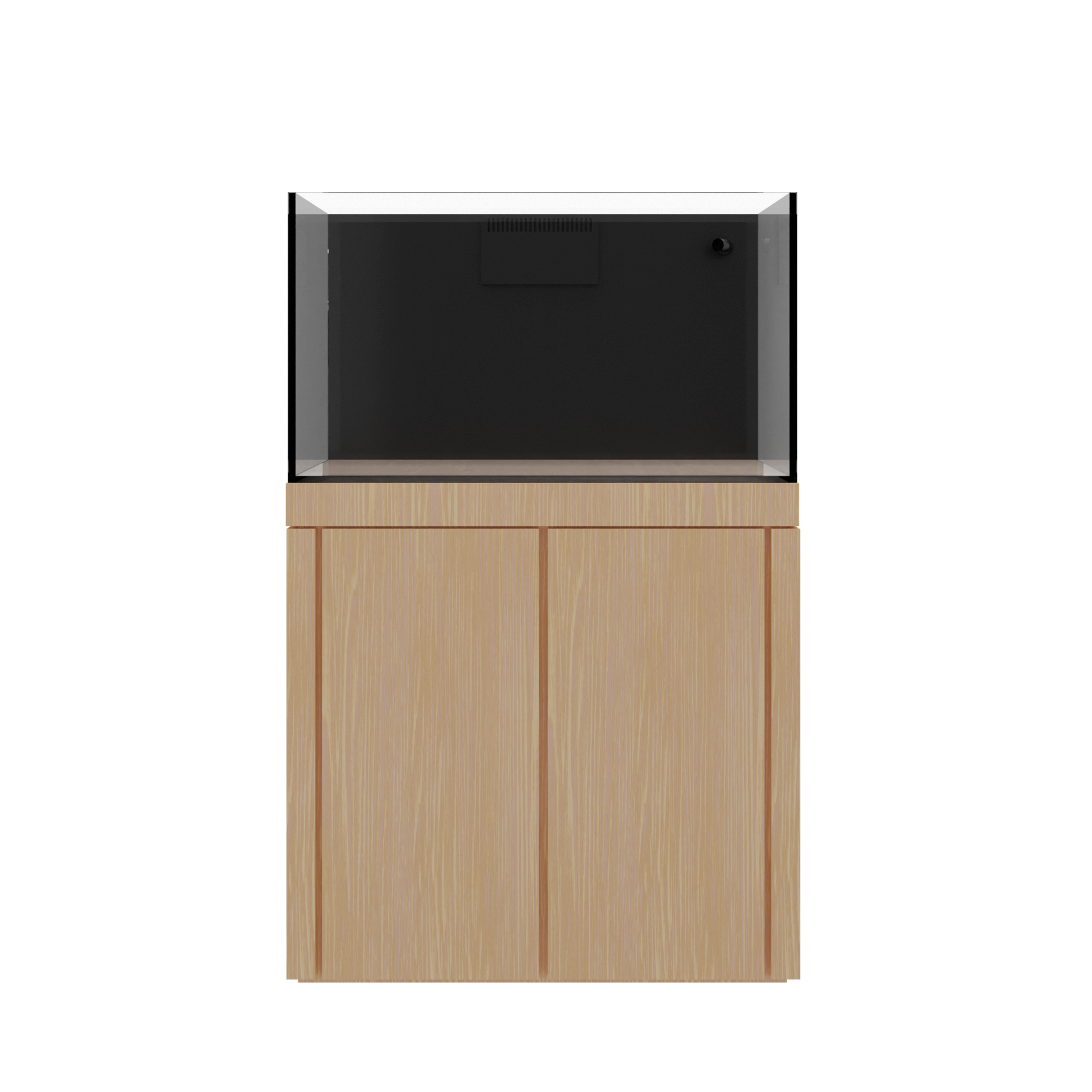 Tideline Crystaline G2 Reef External 36x24 rimless 78-gallon reef aquarium on Unfinished cabinet stand