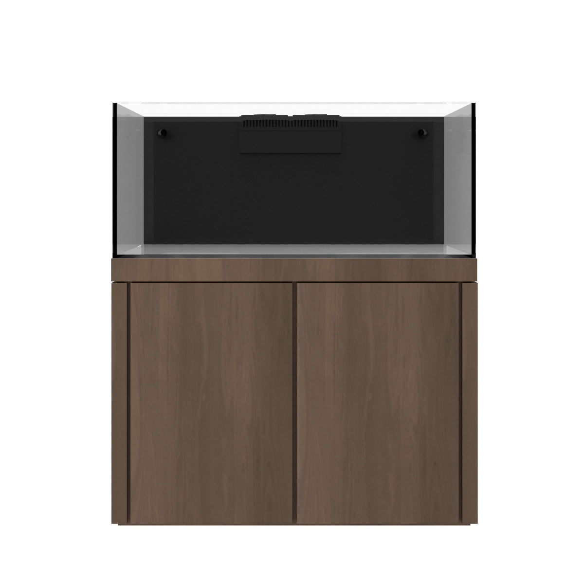Tideline Crystaline G2 Reef External 48x20 rimless 87-gallon reef aquarium on Sahara cabinet stand