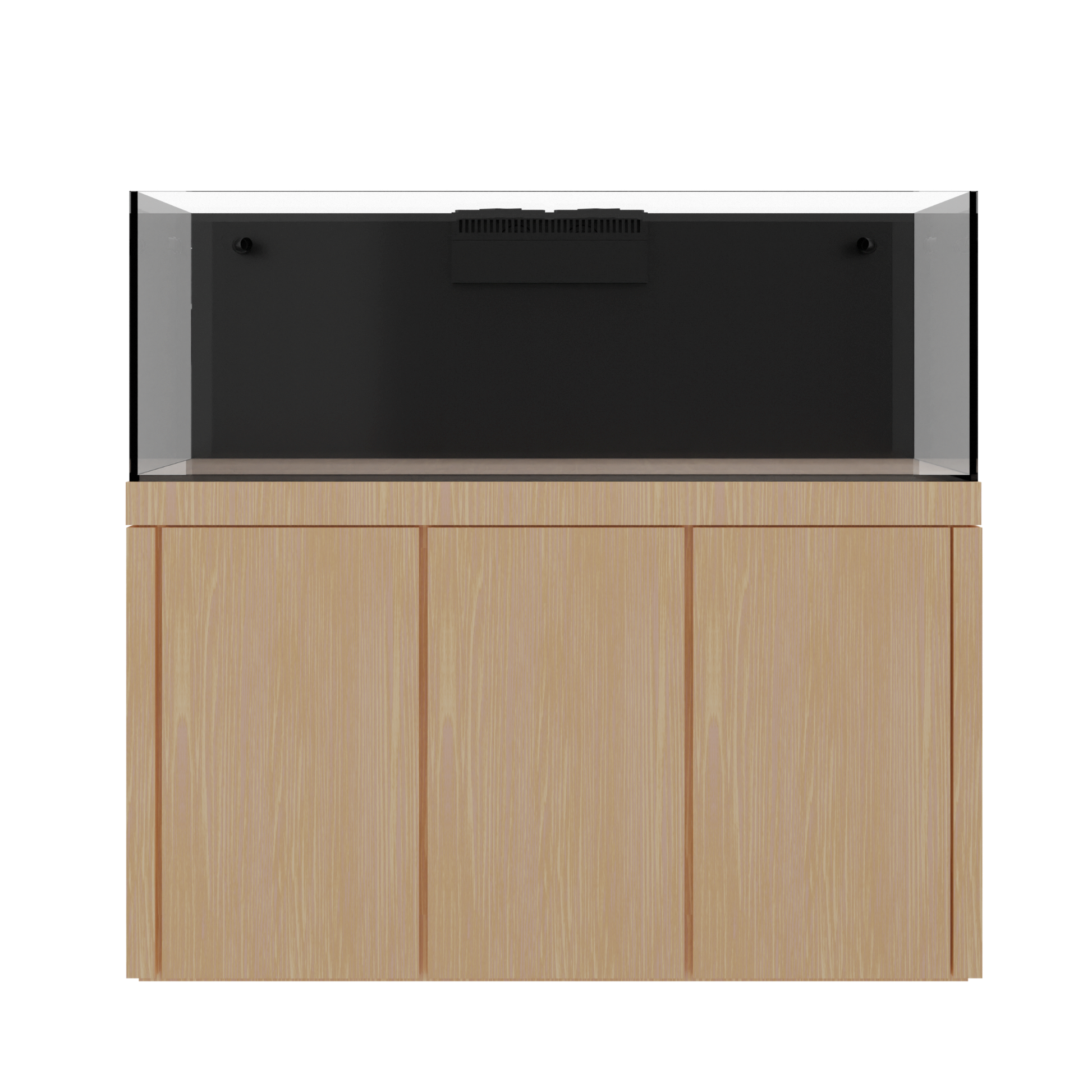 Tideline Crystaline G2 Reef External 60x20 rimless 109-gallon reef aquarium on Unfinished cabinet stand