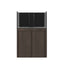Tideline Crystaline G2 Reef Internal 36x24 rimless 78-gallon reef aquarium on Carbon cabinet stand