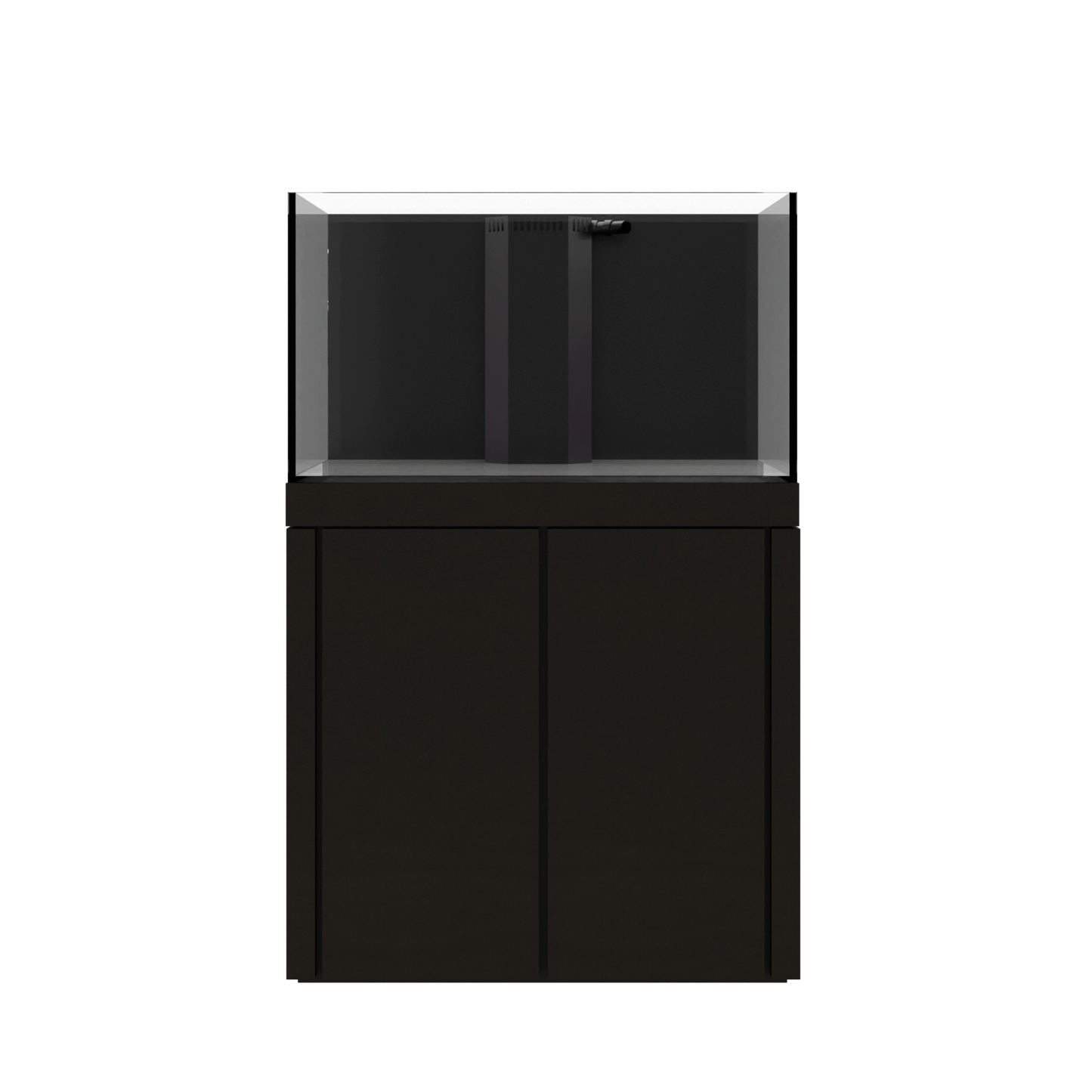 Tideline Crystaline G2 Reef Internal 36x24 rimless 78-gallon reef aquarium on Mocha cabinet stand