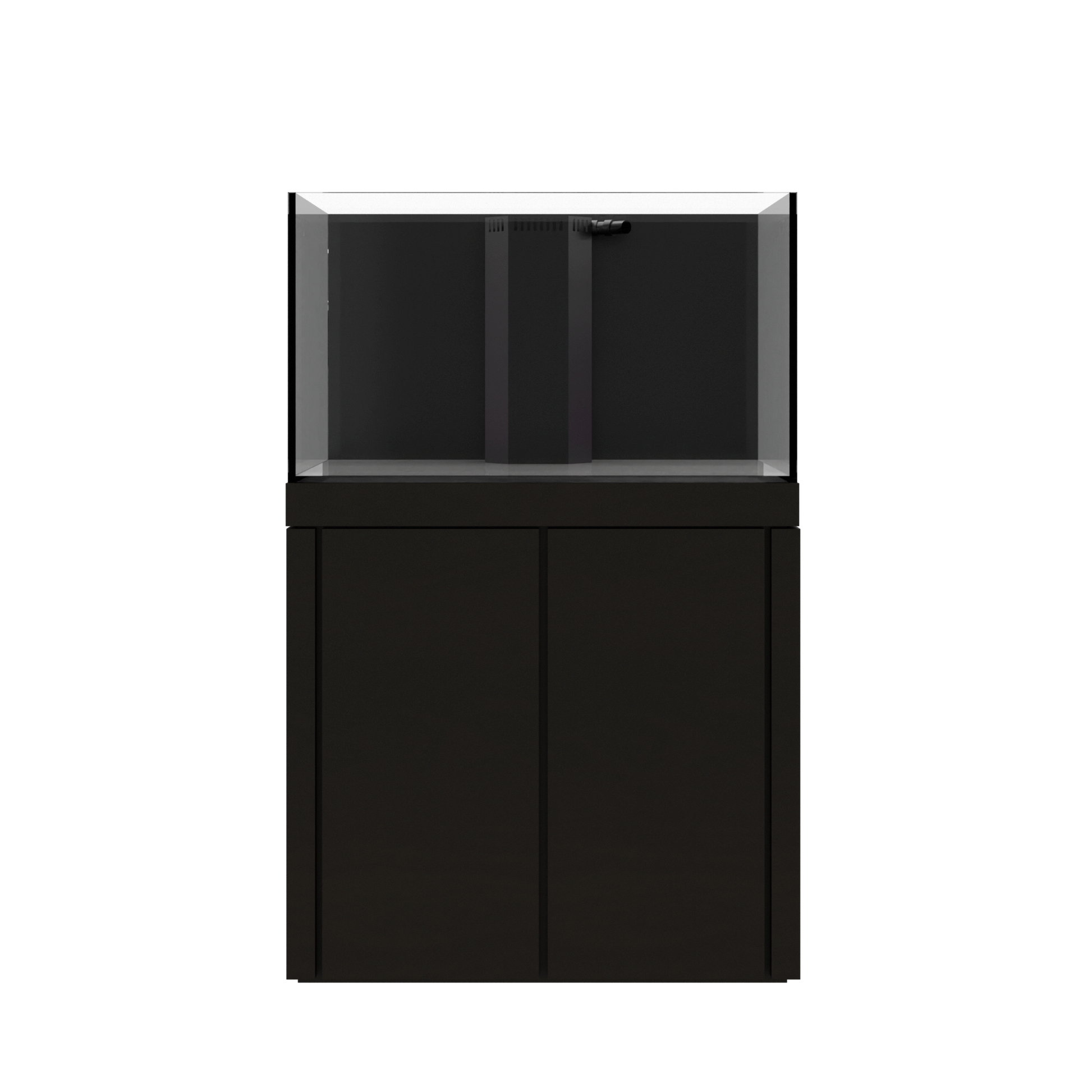 Tideline Crystaline G2 Reef Internal 36x24 rimless 78-gallon reef aquarium on Mocha cabinet stand
