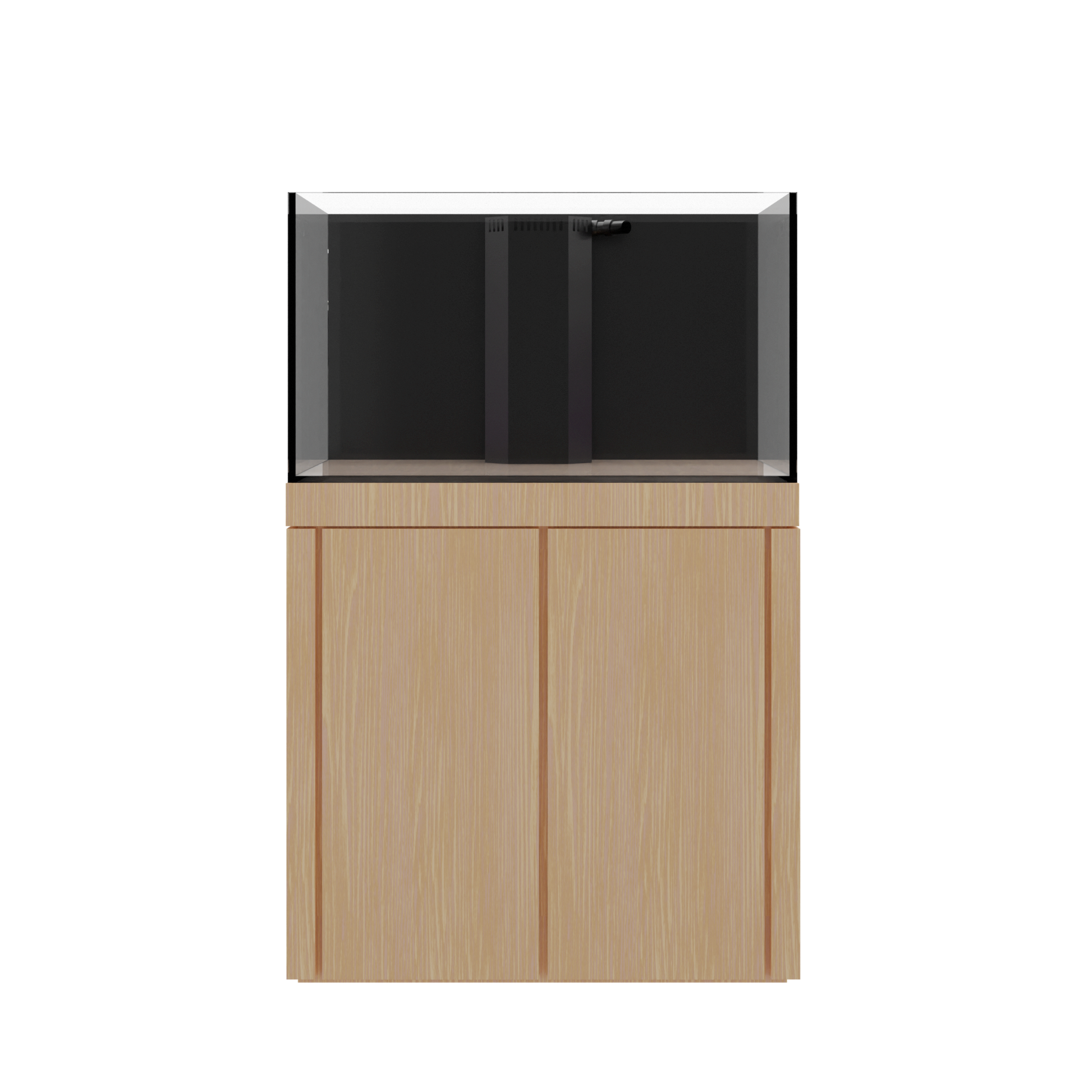 Tideline Crystaline G2 Reef Internal 36x24 rimless 78-gallon reef aquarium on Unfinished cabinet stand