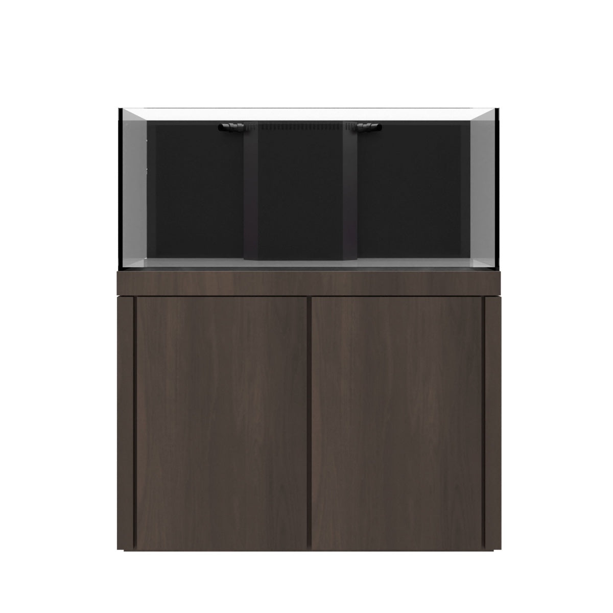 Tideline Crystaline G2 Reef Internal 48x20 rimless 87-gallon reef aquarium on Carbon cabinet stand