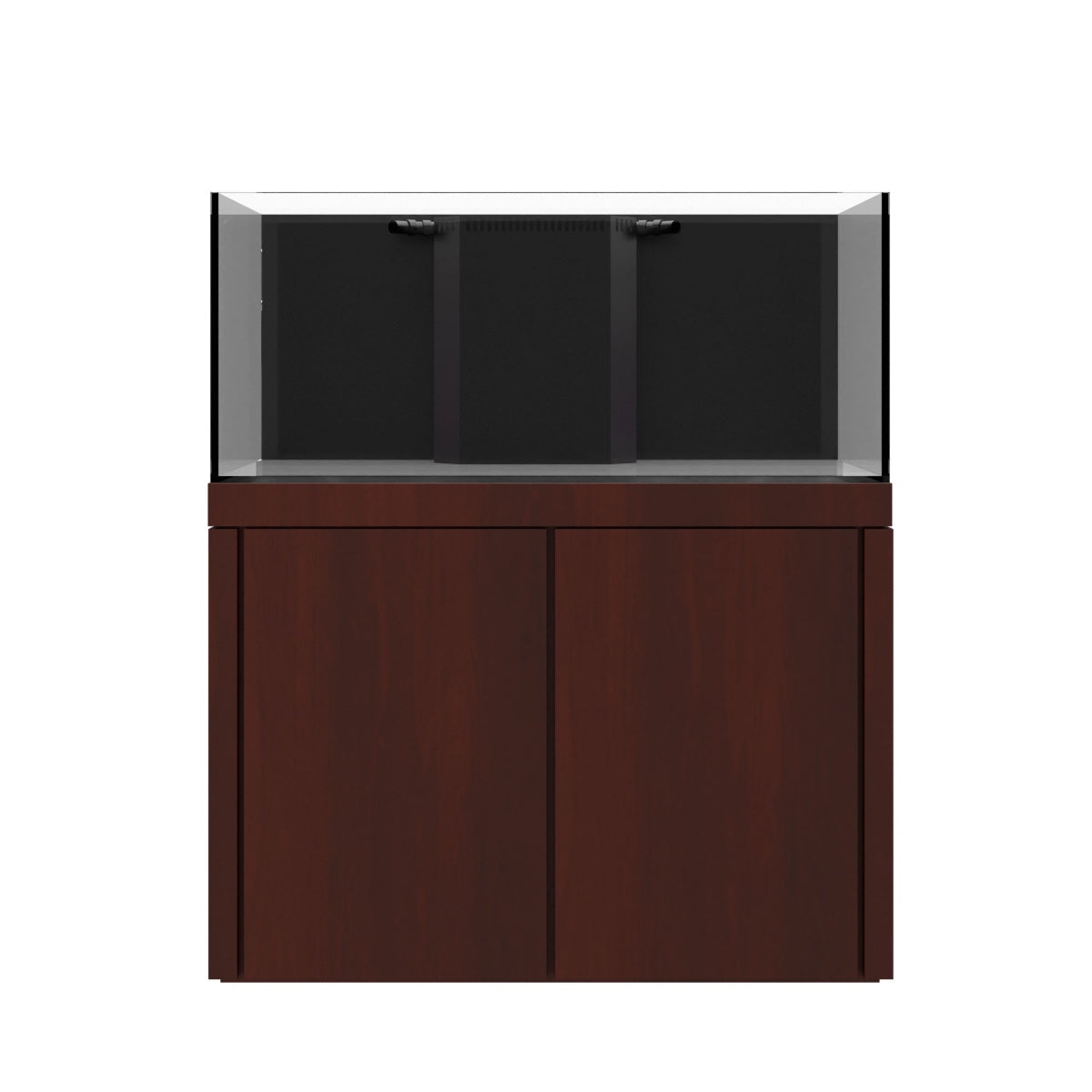 Tideline Crystaline G2 Reef Internal 48x20 rimless 87-gallon reef aquarium on Cherry cabinet stand