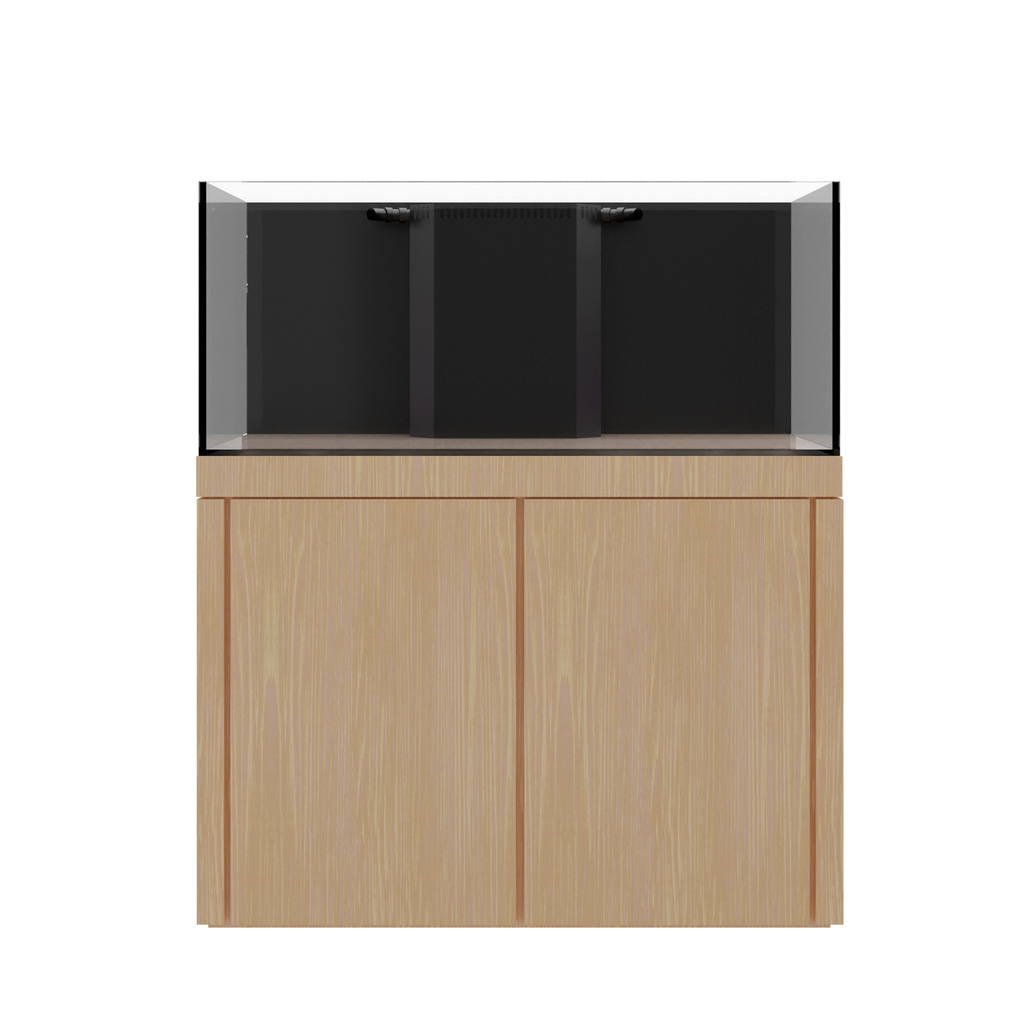 Tideline Crystaline G2 Reef Internal 48x20 rimless 87-gallon reef aquarium on Unfinished cabinet stand