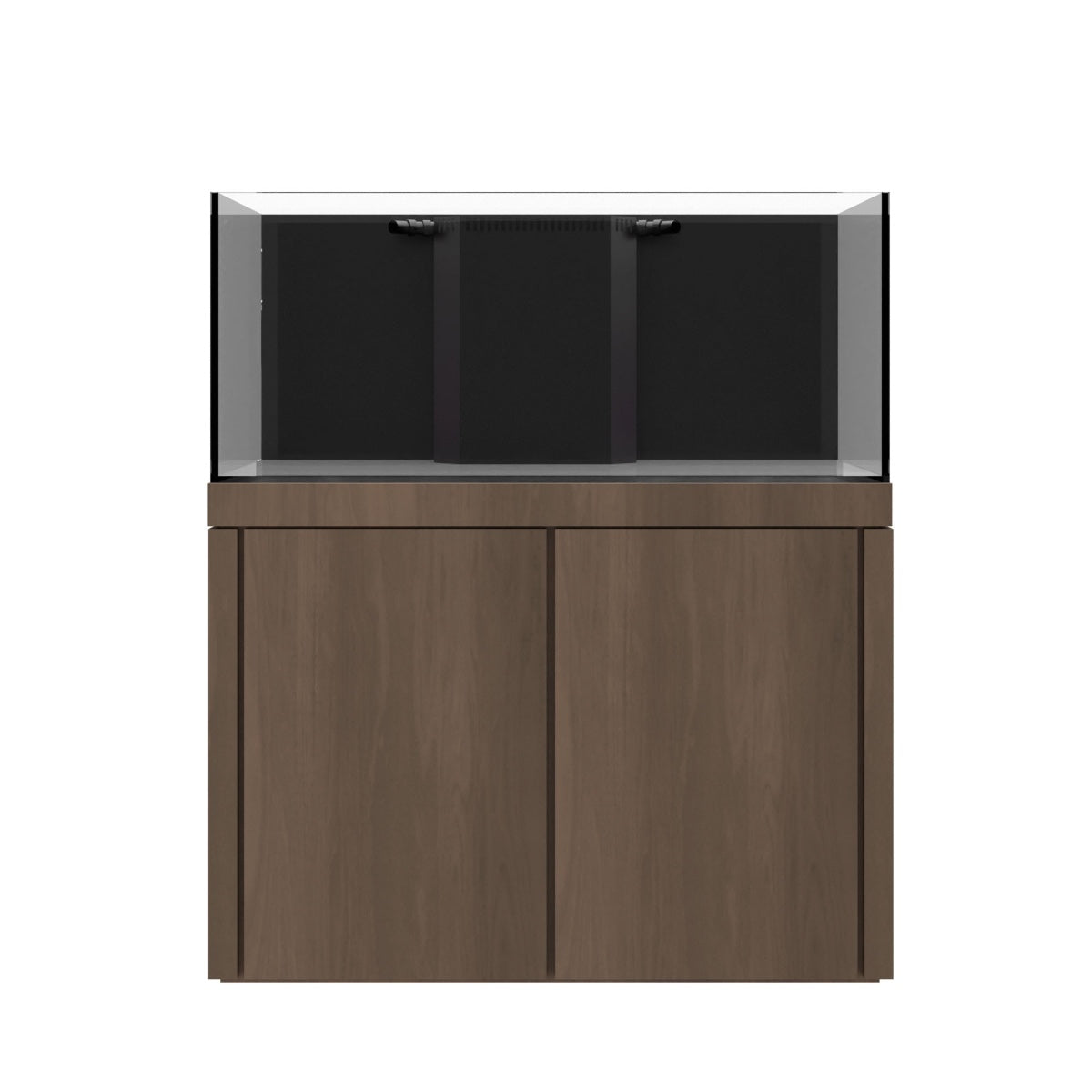 Tideline Crystaline G2 Reef Internal 48x24 rimless 104-gallon reef aquarium on Sahara cabinet stand
