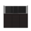 Tideline Crystaline G2 Reef Internal 60x20 rimless 109-gallon reef aquarium on Mahogany cabinet stand
