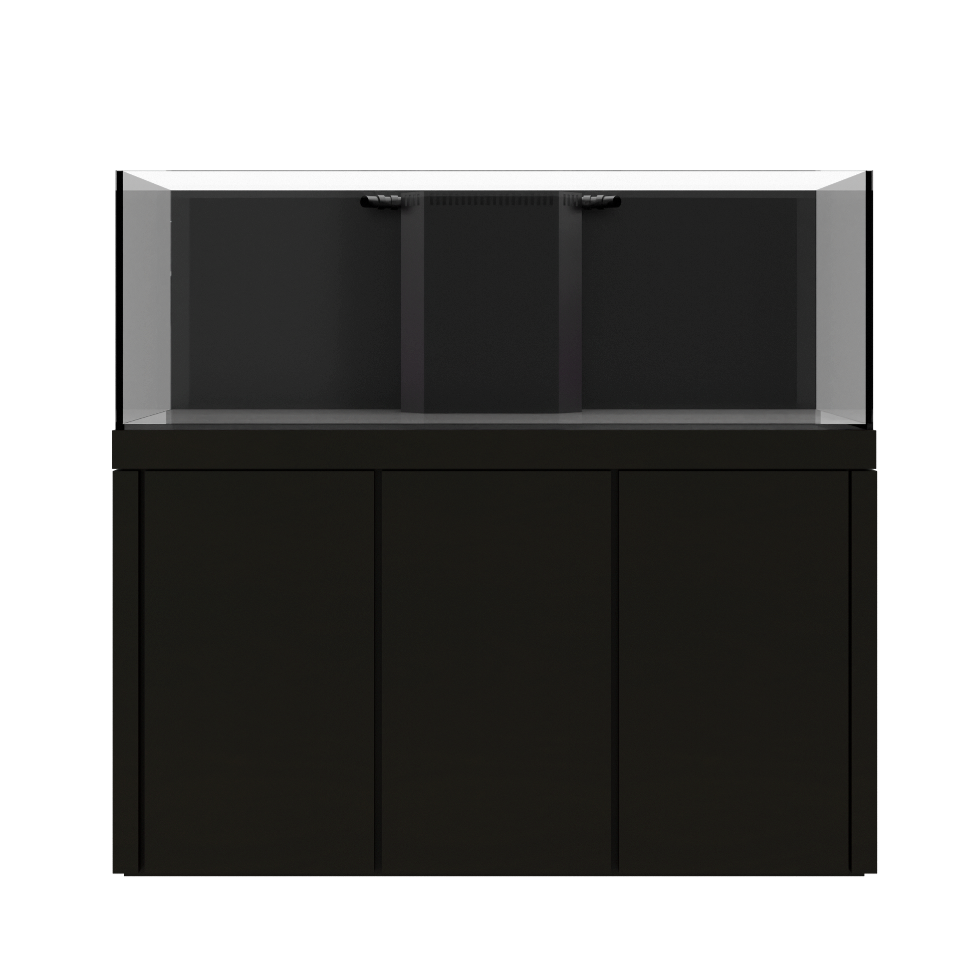 Tideline Crystaline G2 Reef Internal 60x20 rimless 109-gallon reef aquarium on Mocha cabinet stand