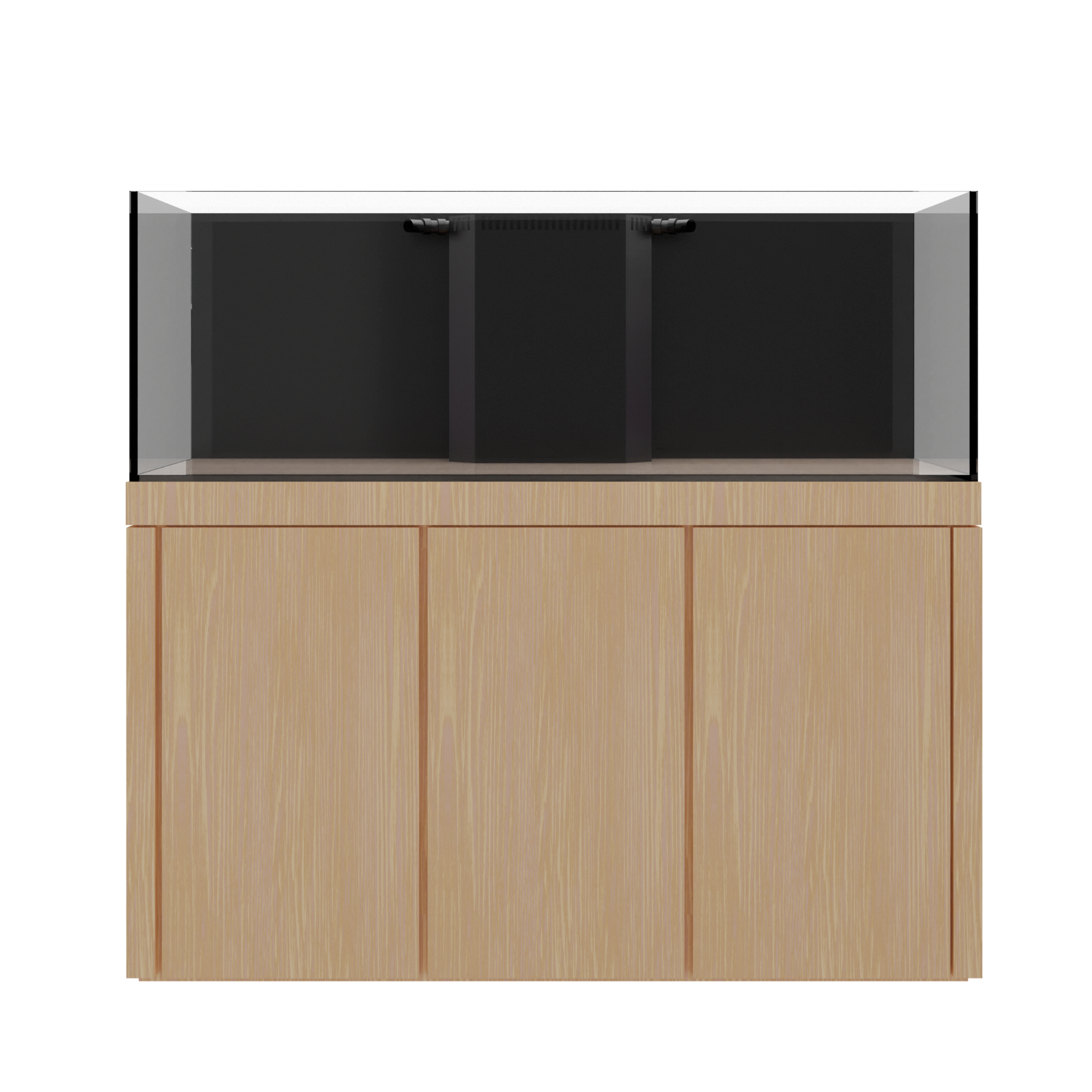 Tideline Crystaline G2 Reef Internal 60x20 rimless 109-gallon reef aquarium on Unfinished cabinet stand