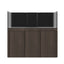 Tideline Crystaline G2 Reef Internal 60x24 rimless 130-gallon reef aquarium on Carbon cabinet stand