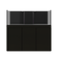 Tideline Crystaline G2 Reef Internal 60x24 rimless 130-gallon reef aquarium on Mocha cabinet stand