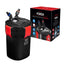 Aquatop Forza FZ7 UV canister filter next to its FORZA retail box