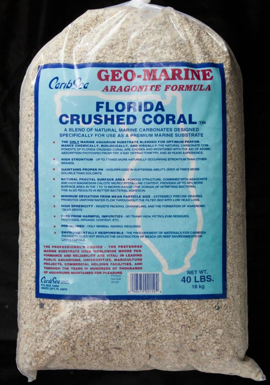 CaribSea Florida Crushed Coral grain detail