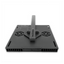 Top-down view of the Dalua X4 Rear Mounting Arm positioning the light