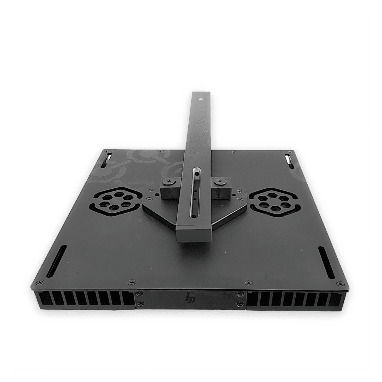 Top-down view of the Dalua X4 Rear Mounting Arm positioning the light